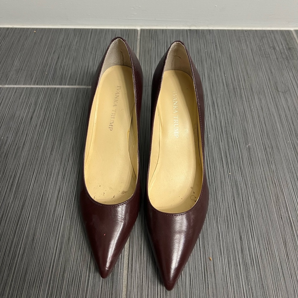 burgundy heels